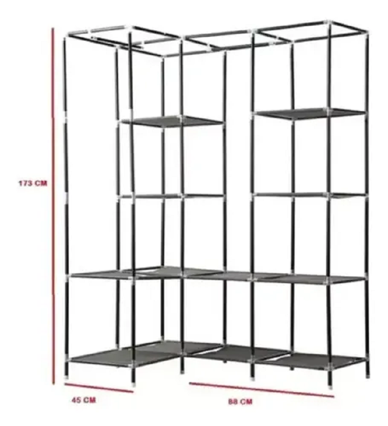 Miniatura 2 de Closet Armario Portátil Esquinero